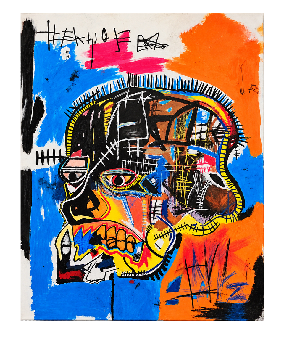 Untitled (Skull), vista completa