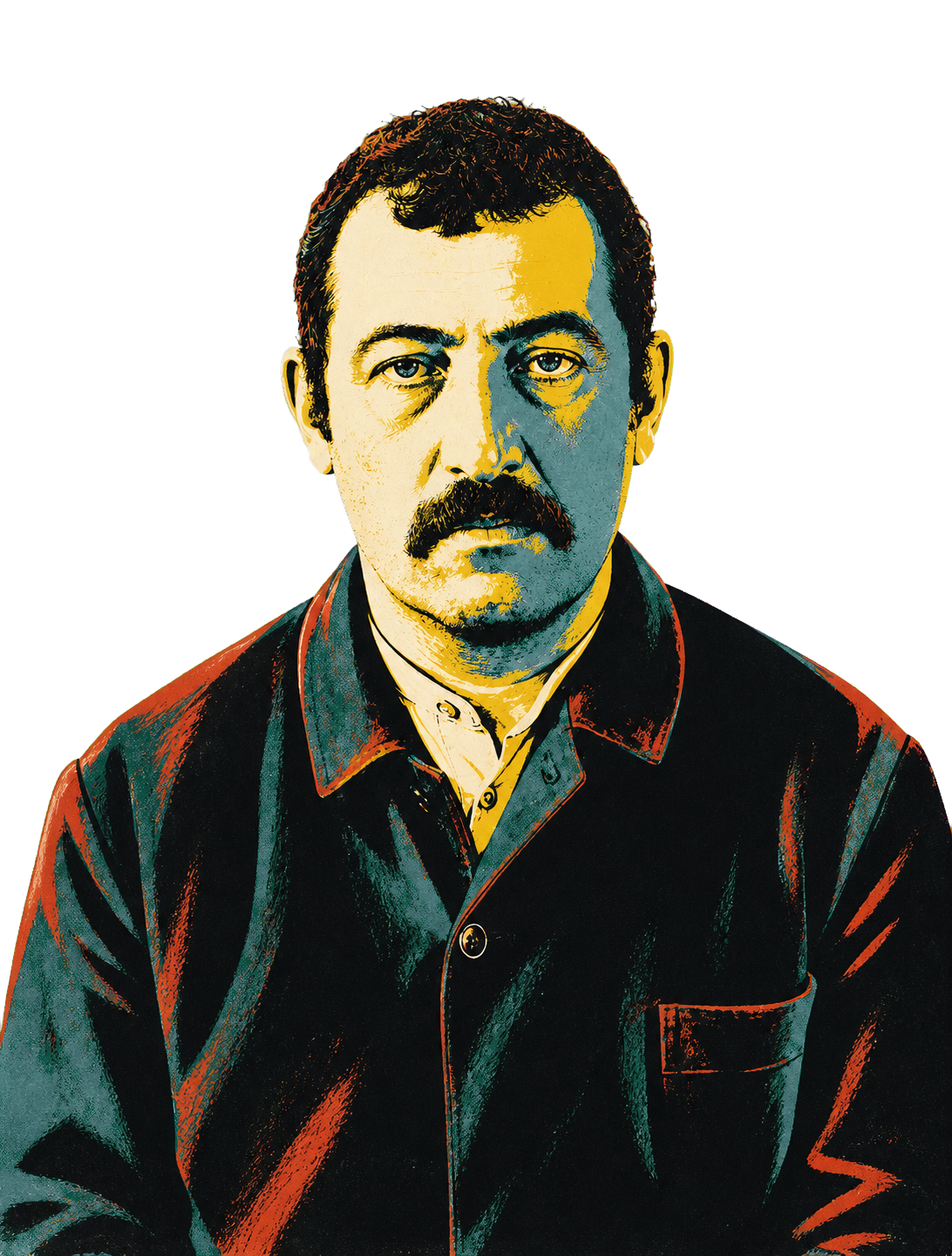 Retrato ilustrado de Paul Gauguin