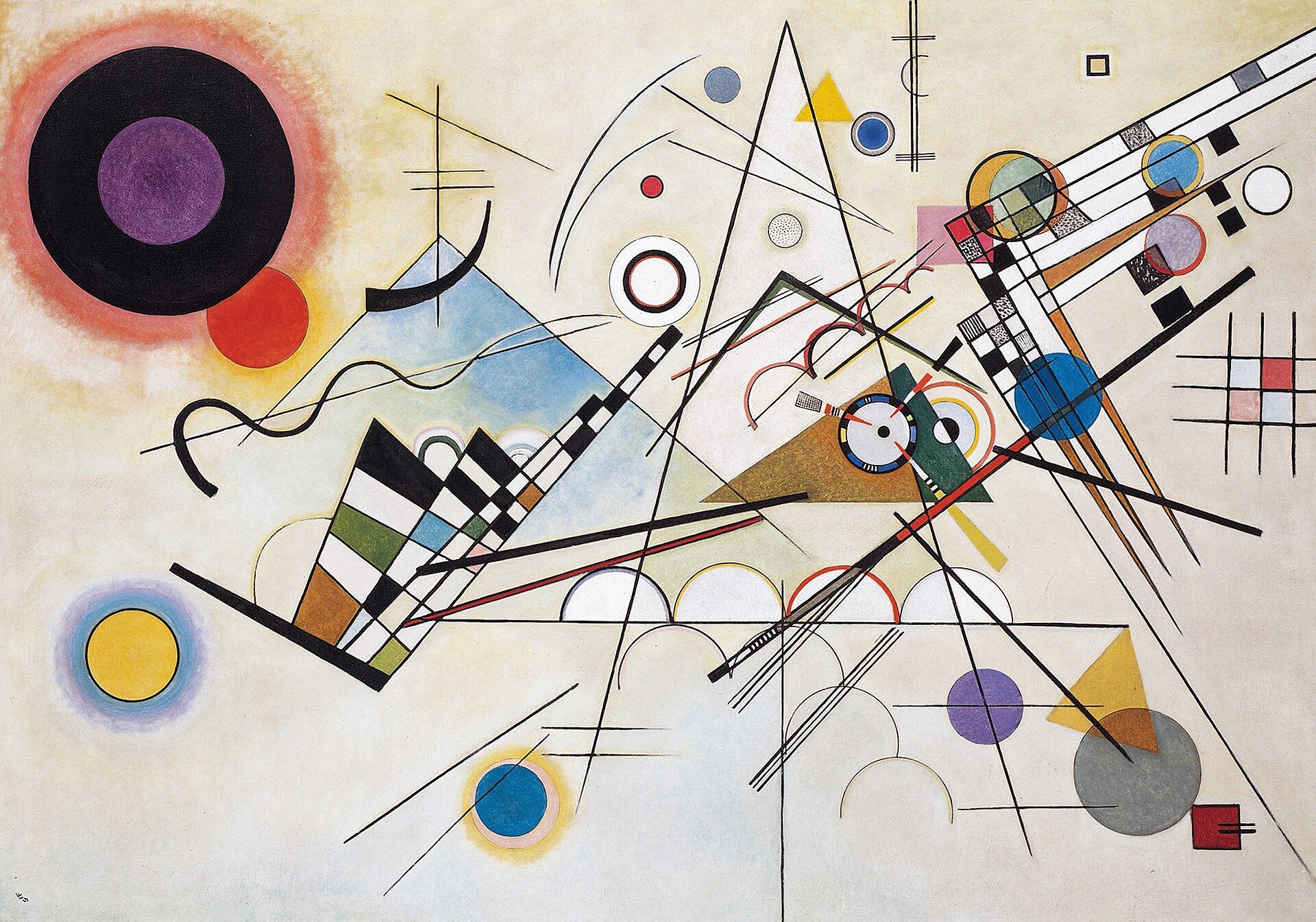 Composición VIII, de Wassily Kandinsky